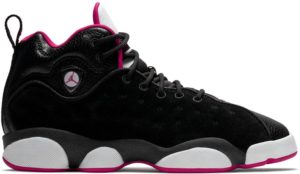 Jordan  Jumpman Team 2 Black Rush Pink (GS) Black/Rush Pink-White (820276-006)