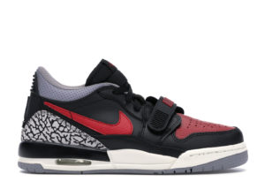 Jordan  Legacy 312 Low Bred Cement (GS) Black/Gym Red-Black-Cement Grey (CD9054-006)