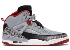Jordan Spizike Wolf Grey Wolf Grey/Black-White-Gym Red (315371-003)