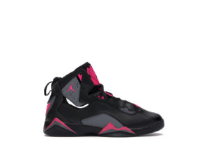 Jordan True Flight Black Dark Grey Deadly Pink (GS) Black/Dark Grey-Deadly Pink (342774-009)