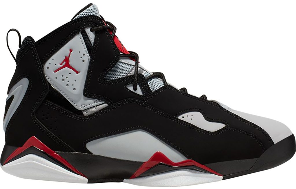 Jordan True Flight Black Varsity Red Wolf Grey Black/Varsity Red-Wolf Grey (342964-060)