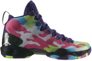 Jordan  XX8 SE Bel Air Court Purple/White-Flash Lime-Gamma Blue (616345-580)