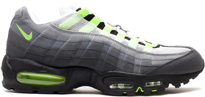 Nike Air Max 95 OG Neon (2012) White/Neon Yellow-Black-Anthrct (554970-174)