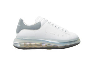Alexander McQueen  Oversized Grey Clear Sole White/Grey (610812 WHYBH 9058)