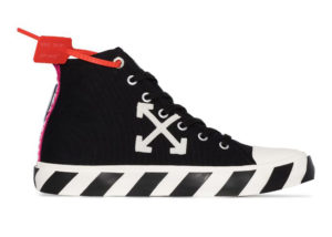 Off-White Arrow Canvas Mid Top Black Black (OMIA119S20D330381001)