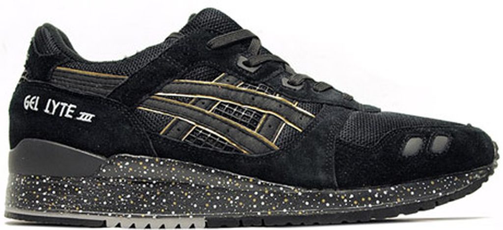 ASICS Gel-Lyte III Atmos Black Gold Black/Gold (TQA086-9090)