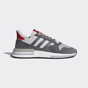 adidas ZX 500 RM Grey Four Scarlet Grey Four/Footwear White/Scarlet (B42204)