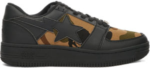 BAPE STA Low M1 Black Black (1F80-191-002)
