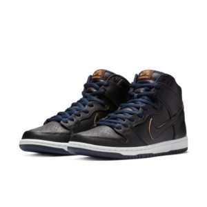 Nike SB Dunk High NBA Cavs Black/Black-College Navy-Team Red (BQ6392-001)