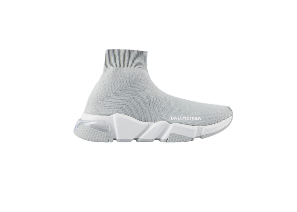 Balenciaga Speed Clear Sole Grey (W) Grey (607543 W05GR 1705)