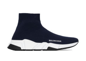 Balenciaga Speed Trainer Navy White Sole Navy (587286W17024005)