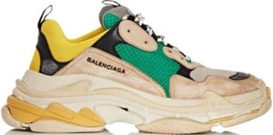 Balenciaga  Triple S Beige Green Yellow Beige/Green-Yellow (483513-W06E3-7070)