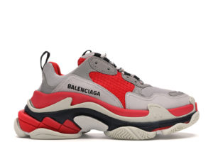 Balenciaga  Triple S Red Grey (W) Red/Grey/White (524039W09OH6495)