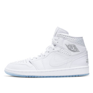 Jordan 1 Mid Unite Totale (W) White/Midnight Navy-Metallic Red Bronze (CI9100-100)