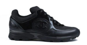 Chanel  Low Top Trainer CC Triple Black Leather Black (G26582)