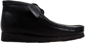 Clarks  Wallabee Boot Black Leather Black Leather (26103666)