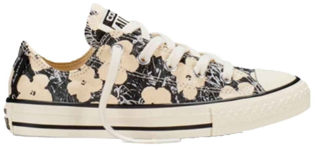 Converse Chuck Taylor All-Star Andy Warhol Floral Black/Cream (151033C)