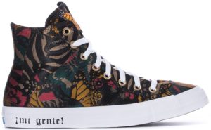 Converse  Chuck Taylor All-Star Hi Mi Gente Black Carmine Pink Black/Carmine Pink-Gold (168606C)