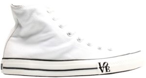 Converse  Chuck Taylor All-Star Hi Robert Indiana Love White White/Black (114023)