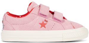 Converse  One Star Ox Hello Kitty Pink (TD) Prism Pink/Fiery Red-Egret (762943C)
