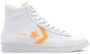 Converse Pro Leather Hi Hi-Vis White Flash Orange White/Flash Orange-White (169500C)