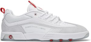 DC Shoes DC Legacy S Dime White Grey  (ADYS100424-WRD)