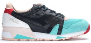 Diadora  N9000 LimitEDition “Castellers” Black/Atlantis Green (501.170179-C6021)