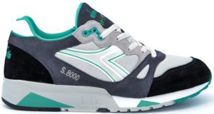 Diadora S8000 Espresso Ristretto Glacier Gray/Dark Navy-Black-Turquoise (501.161423 01-C5852)