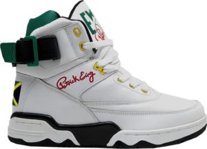 Ewing Athletics Ewing 33 Hi Jamaica (2018) White/Black-Green-Yellow (1EW90014-112)