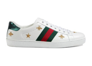 Gucci  Ace Bees and Stars White (386750 A38F0 9073)