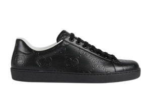 Gucci  Ace Black GG Black (625787 1XK10 1000)