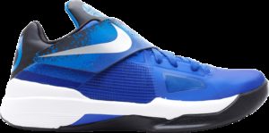 Nike KD 4 EYBL Trsr Bl/Metallic Silver-Black-Pht Bl (473679-401)