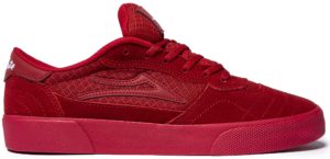 Lakai Cambridge Chocolate Skateboards Reflective Red Red/Reflective Suede (MS220-0252-A03)