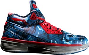 Li-Ning Way Of Wade 2 Blue Camo Blue/Red-Cold Grey (ABAH017-12)