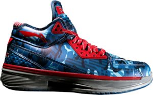 Li-Ning  Way Of Wade 2 Blue Camo Blue/Red-Cold Grey (ABAH017-12)