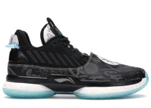 Li-Ning Way of Wade 7 Team No Sleep White/Black-Blue (ABAN079-5)