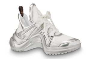Louis Vuitton Archlight Trainer Metallic Silver (W) White (1A52JB)