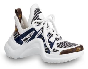 Louis Vuitton  Archlight Trainer Stripe Monogram (W) Black/White/Navy (1A589P)