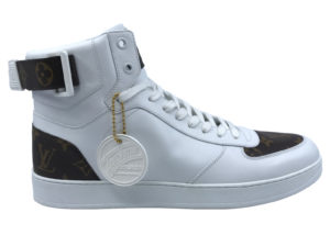 Louis Vuitton Rivoli Sneaker Boot Monogram White White/Brown (MS0197)