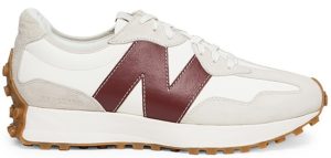 New Balance 327 STAUD (W) White/Burgundy (WS327SG)