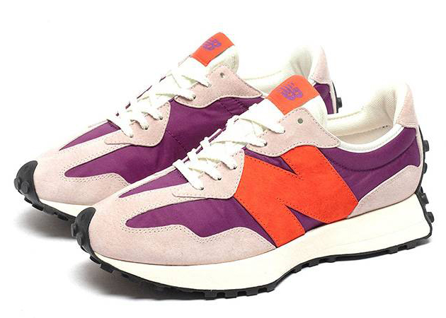New Balance 327 size? Red Purple Tan Red/Purple-Tan (MS327ZS1)
