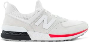 New Balance  574 Sport White Red  (MS574AW)