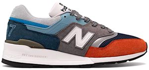 New Balance  997 Oversized Blue Orange Chambray Blue/Orange (M997NAG)