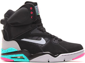 Nike Air Command Force Spurs Black/Wolf Grey-Hyper Jade-Hyper Pink (684715-001)