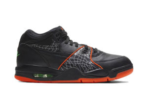 Nike Air Flight 89 All-Star (2020) Black/Orange Blaze-Green Strike-White (CT8478-001)