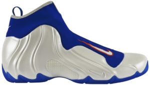 Nike Air Flightposite Knicks (2014) White/Game Royal-Team Orange (642307-100)