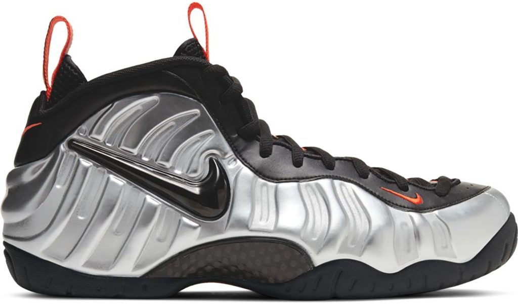 Nike Air Foamposite One Halloween (2020) Flat Silver/Black-Electro Orange (CT2286-001)