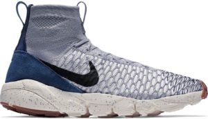 Nike  Air Footscape Magista Flyknit Wolf Grey Dark Obsidian Wolf Grey/Black-Sail-Dark Obsidian (816560-001)