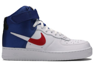 Nike  Air Force 1 ’07 High Clippers White/Rush Blue/University Red (BQ4591-102)