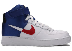 Nike Air Force 1 ’07 High Clippers White/Rush Blue/University Red (BQ4591-102)